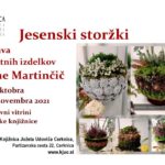 Jesenski storžki - razstava unikatnih izdelkov Divne Martinčič