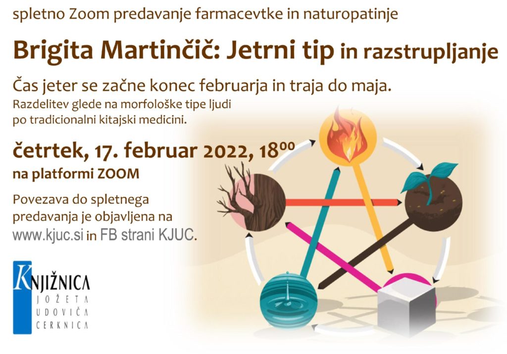 Zoom: Brigita Martinčič: Jetrni tip in razstrupljanje