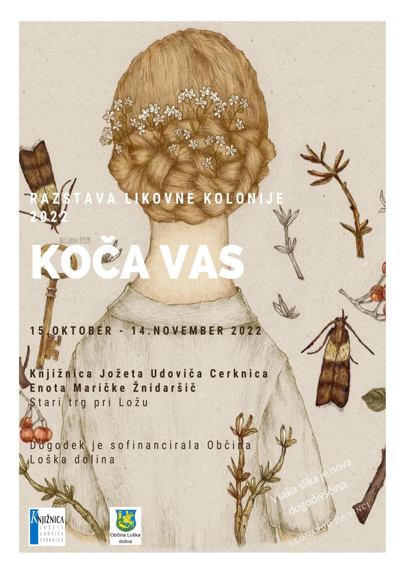Razstava likovne kolonije 2022 Koča vas