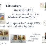 Literatura na znamkah - razstava znamk iz zbirke Marinke Cempre Turk