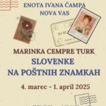 Marinka Cempre Turk: Slovenke na poštnih znamkah - razstava znamk