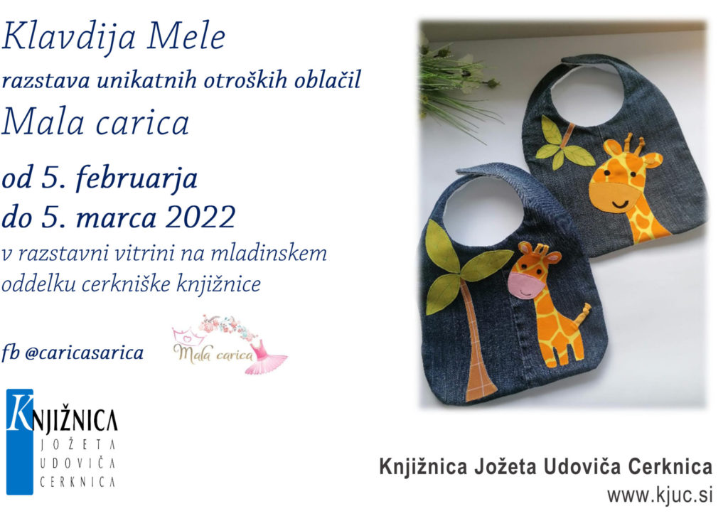 Klavdija Mele - razstava unikatnih otroških oblačil - Mala carica