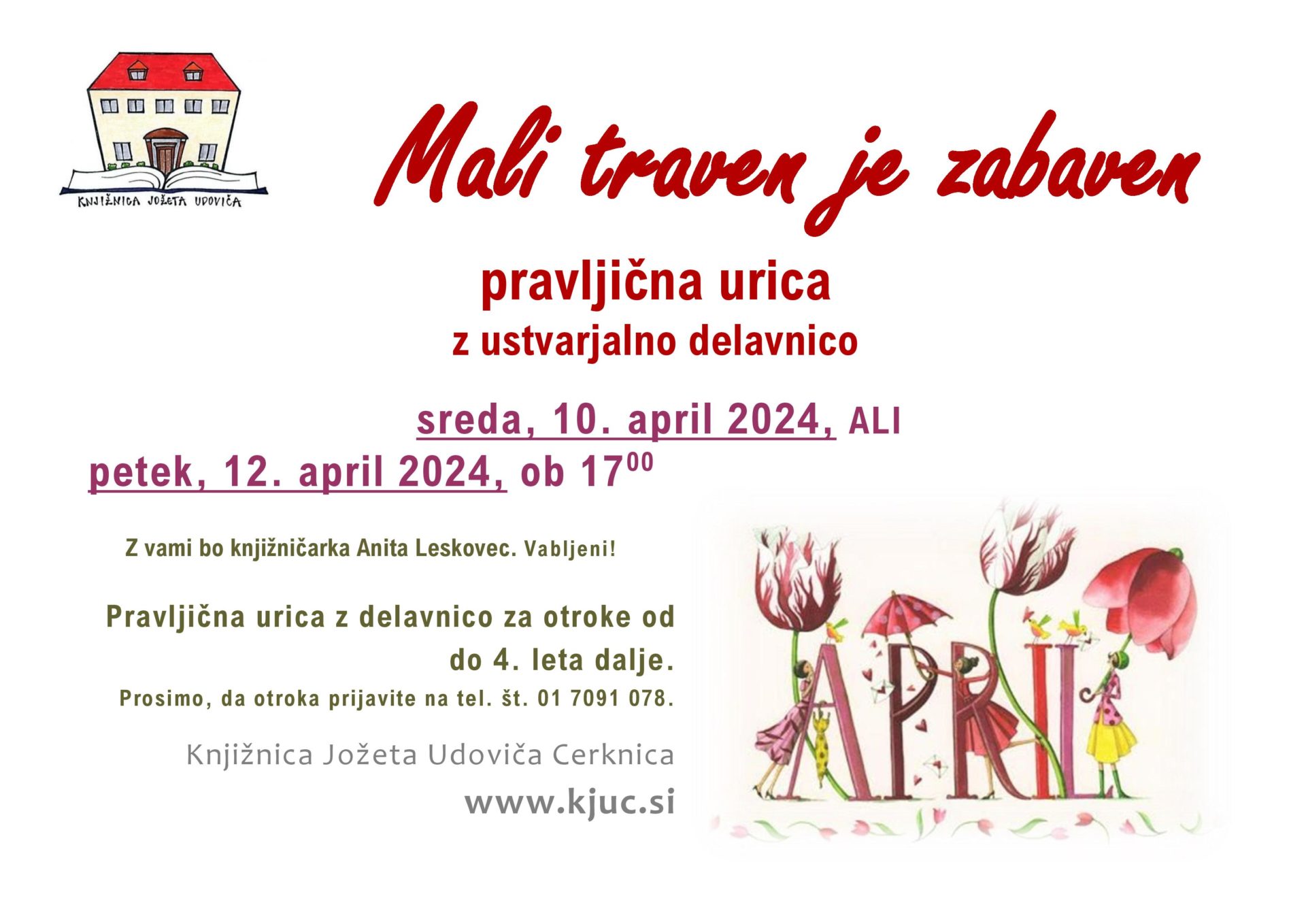 Mali traven je zabaven - pravljična urica