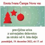 Pravljična urica z ustvarjalno delavnico v Novi vasi