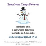 Pravljična urica z ustvarjalno delavnico v Novi vasi