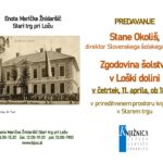 Stane Okoliš - Zgodovina šolstva v Loški dolini