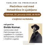 Plečnikov rod med Hotedrščico in Ljubljano