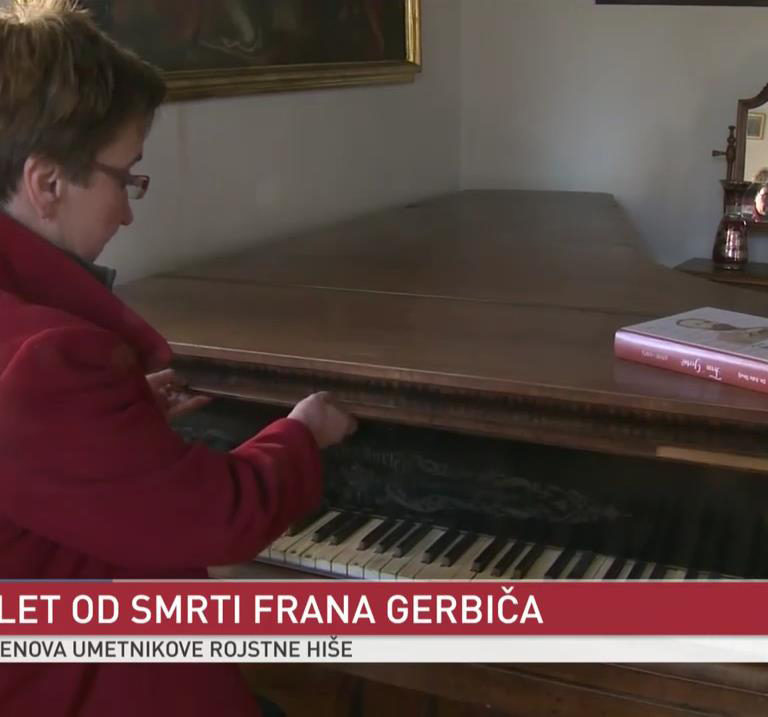 Prenova rojstne hiše skladatelja Frana Gerbiča – prispevek na TV SLO