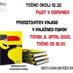 Točno okoli 12.32 – predstavitev knjige na Rakeku