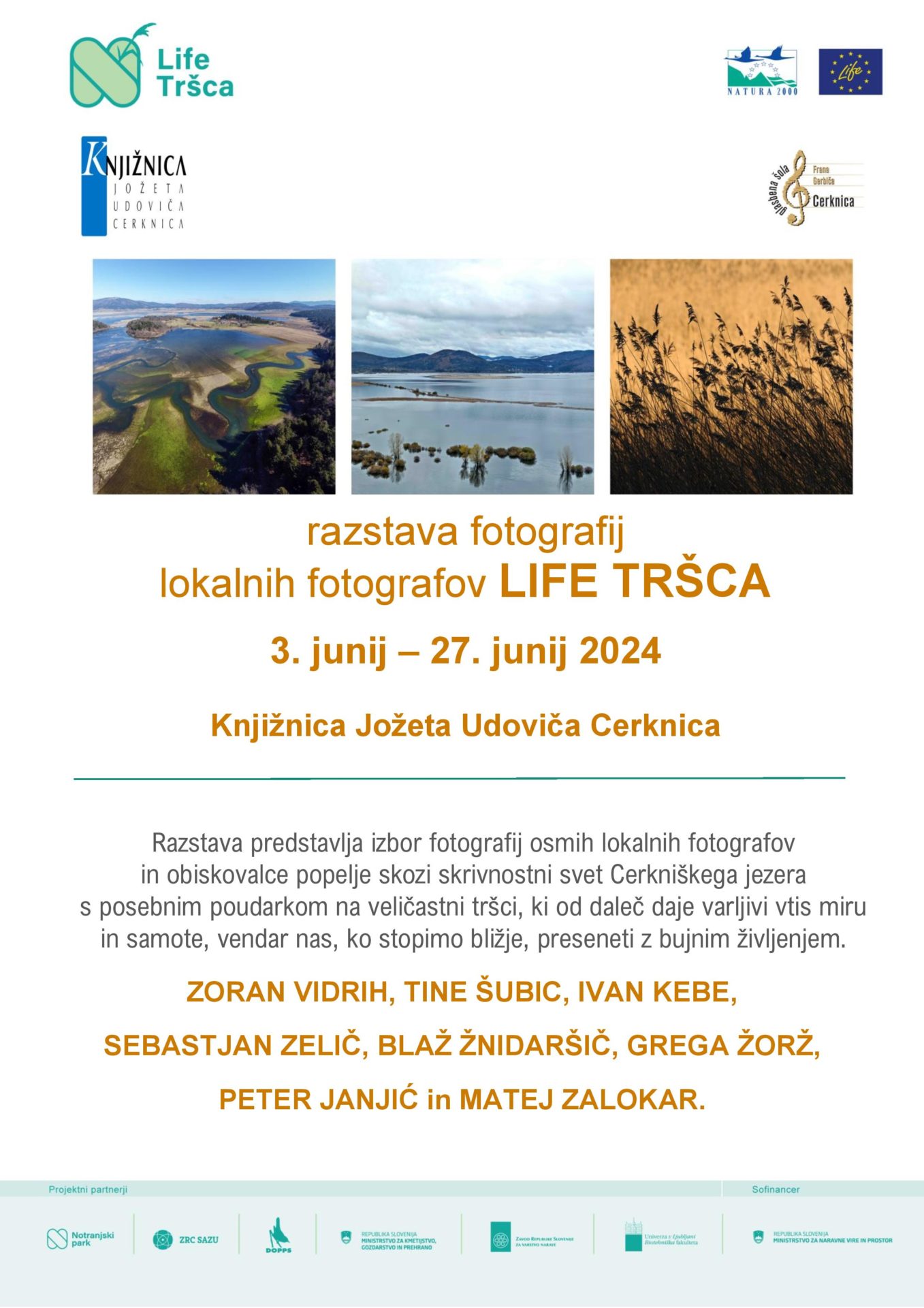 LIFE Tršca – razstava fotografij lokalnih fotografov