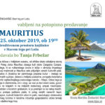 Tanja Frbežar: Mauritius - potopisno predavanje