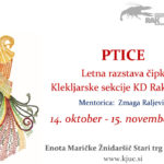 Ptice - letna razstava čipk Klekljarske sekcije KD Rak Rakek