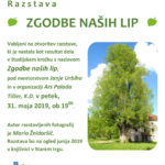 Zgodbe naših lip - otvoritev razstave študijskega krožka