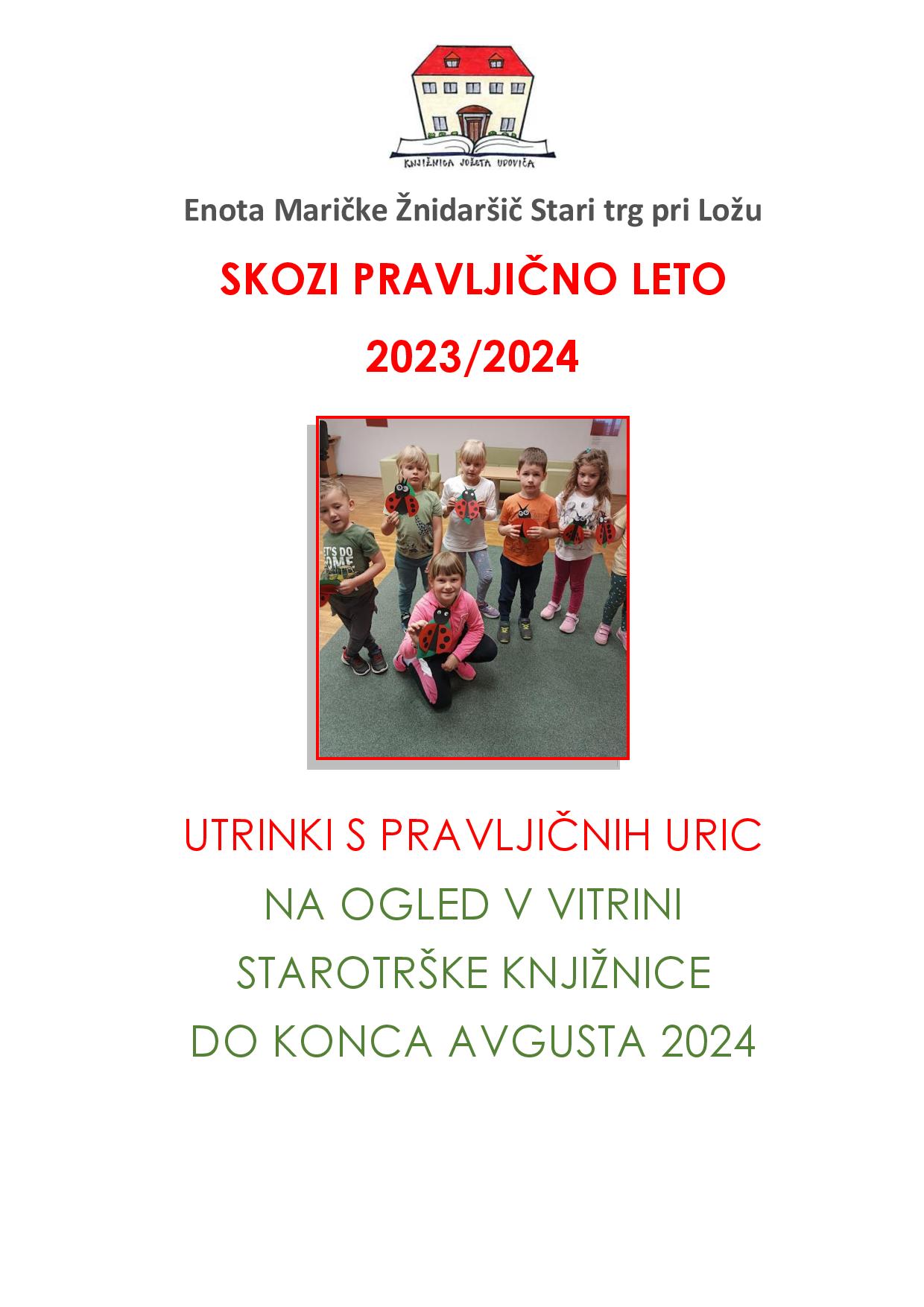 Skozi pravljično leto 2023/2024