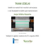 Razstava tkanih izdelkov