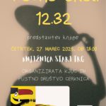 Točno okoli 12.32 -  predstavitev knjige v Starem trgu