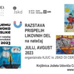 V objemu zvoka in slike - razstava del likovnega natečaja za osnovnošolce