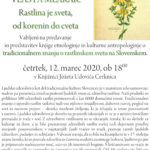 ODPOVEDANO – Vlasta Mlakar: Rastlina je sveta, od korenin do cveta