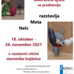 Zverhookice - kvačkane dekorativne igrače se predstavijo - razstavlja Meta Nelc
