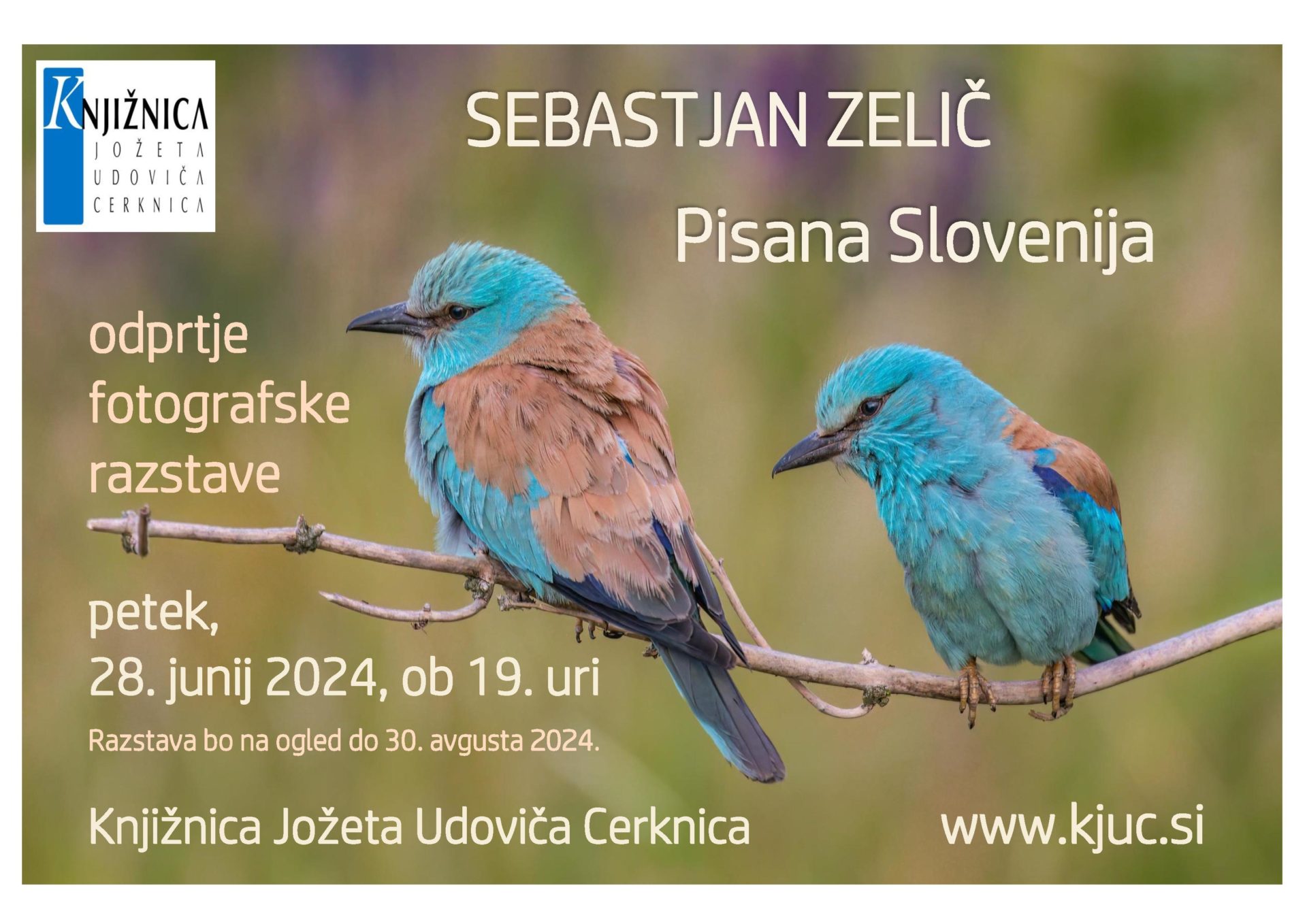 Sebastjan Zelič: Pisana Slovenija - odprtje fotografske razstave