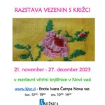 Helena Koren: Vezenine s križci - razstava