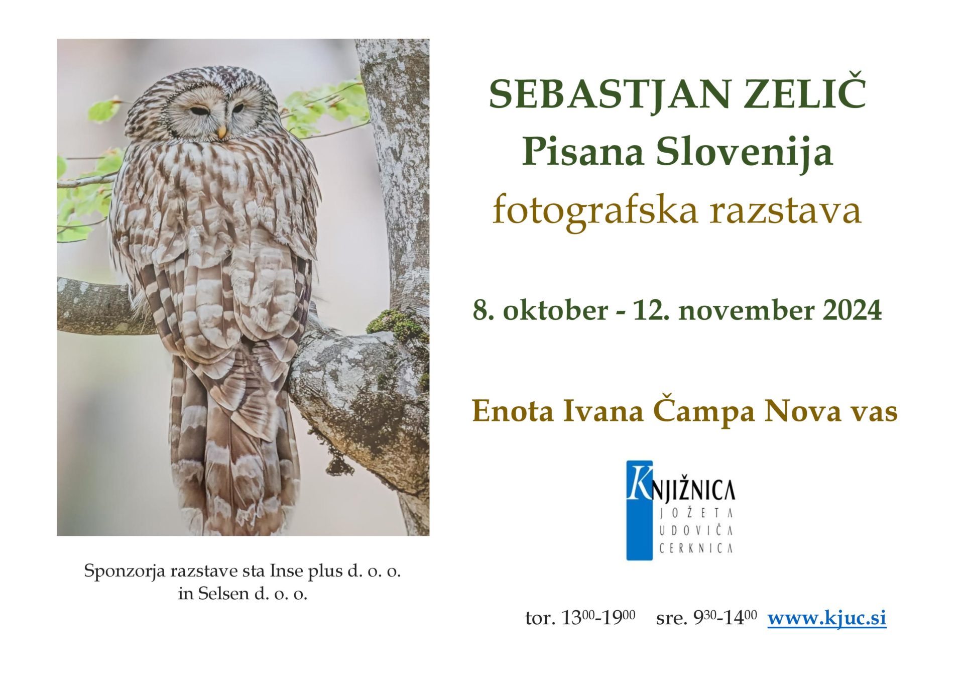 Sebastjan Zelič: Pisana Slovenija - fotografska razstava