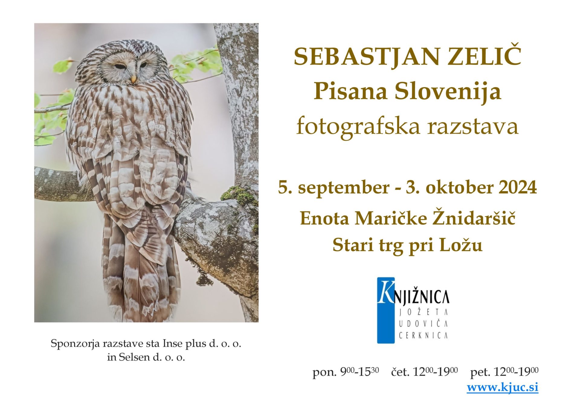 Sebastjan Zelič: Pisana Slovenija - fotografska razstava