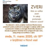 ODPOVEDANO – Zveri - kdo so velike zveri in zakaj postanejo težaven sosed?