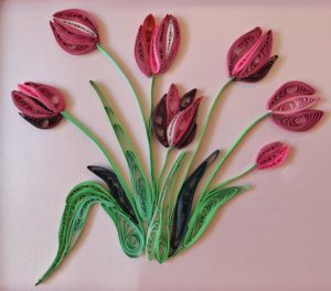branka1 300x264 - Branka Švajger - razstava izdelkov v quilling tehniki