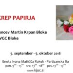 Razstava cvetja iz krep papirja