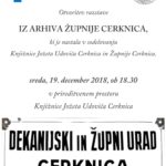 Iz arhiva župnije Cerknica - razstava