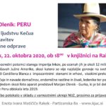 PRESTAVLJENO Potopisno predavanje - Marjan Olenik: Peru