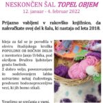 Topel objem – kvačkanje neskončnega šala na Rakeku