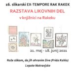 16. slikarski Ex-tempore Rak Rakek – razstava likovnih del