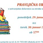 Pravljična urica z ustvarjalno delavnico za otroke od 4. leta dalje – Rakek