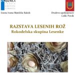 Razstava lesenih rož - rokodelska skupina Lesenke