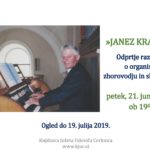 Janez Kranjec - odprtje razstave o organistu, zborovodju in skladatelju