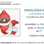 Pravljična urica z ustvarjalno delavnico za otroke od 4. leta dalje – Rakek