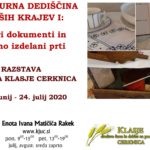 Kulturna dediščina naših krajev I - razstava društva Klasje Cerknica