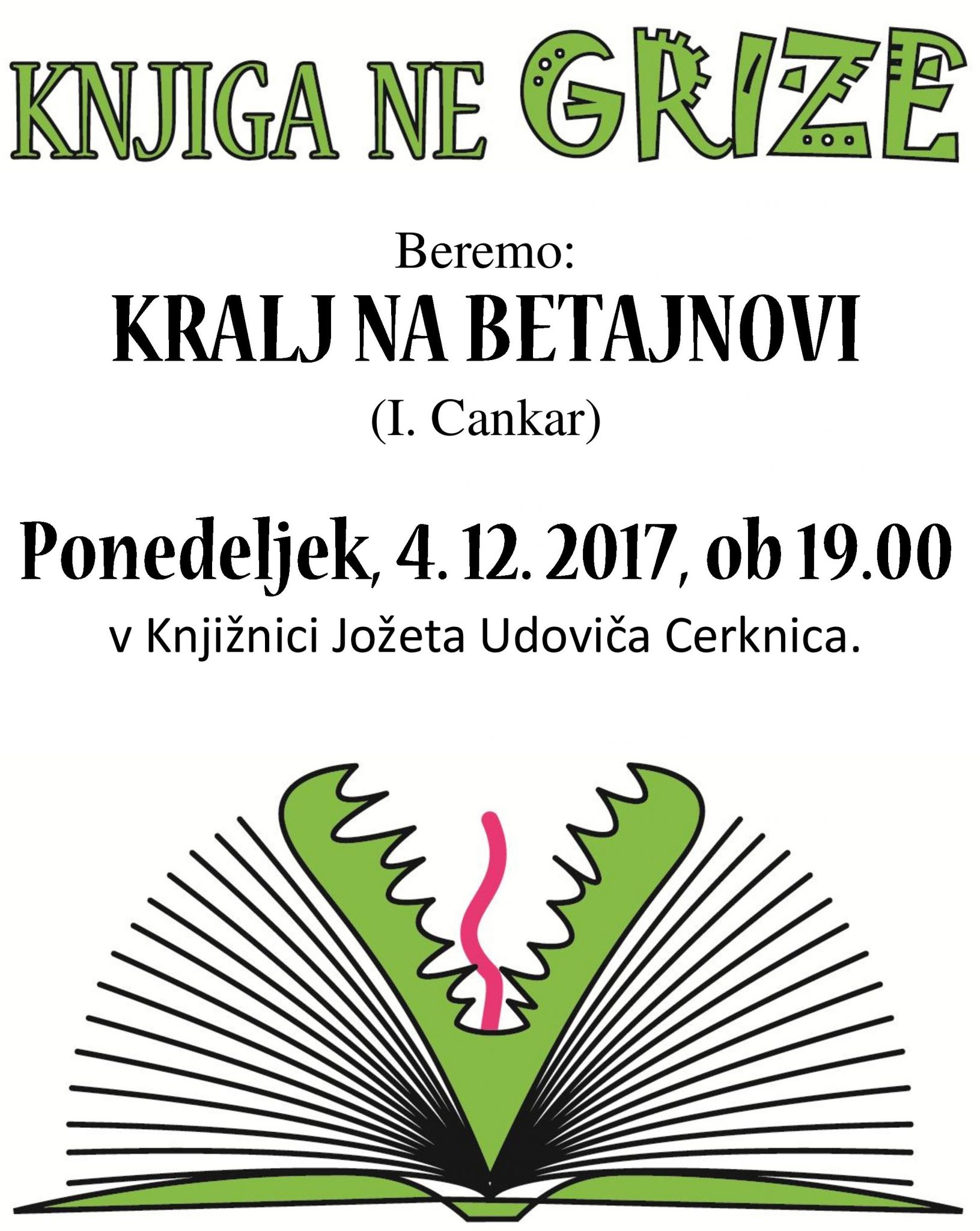 Knjiga ne grize: I. Cankar - Kralj na Betajnovi