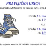 Pravljična urica z ustvarjalno delavnico za otroke od 4. leta dalje – Rakek
