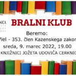 Bralni klub: T. Viel - 353. člen Kazenskega zakonika