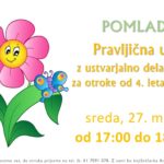 Pravljična urica z ustvarjalno delavnico za otroke od 4. leta dalje - Cerknica