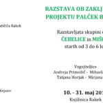 Razstava ob zaključenem projektu Palček Bralček