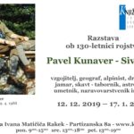 Razstava ob 130-letnici rojstva Pavla Kunaverja – Sivega volka