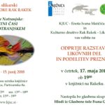 13. slikarski Ex-tempore Rak Rakek – otvoritev razstave likovnih del