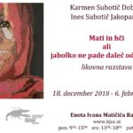 Mati in hči - razstava likovnih del