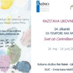 14. slikarski Ex-tempore Rak Rakek – razstava likovnih del