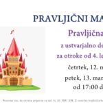 ODPOVEDANO – Pravljična urica z ustvarjalno delavnico za otroke od 4. leta dalje – Cerknica