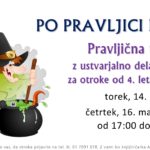 Pravljična ura in ustvarjalna delavnica za otroke od 4. leta dalje – Cerknica